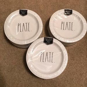 Rae Dunn Paper Plates
